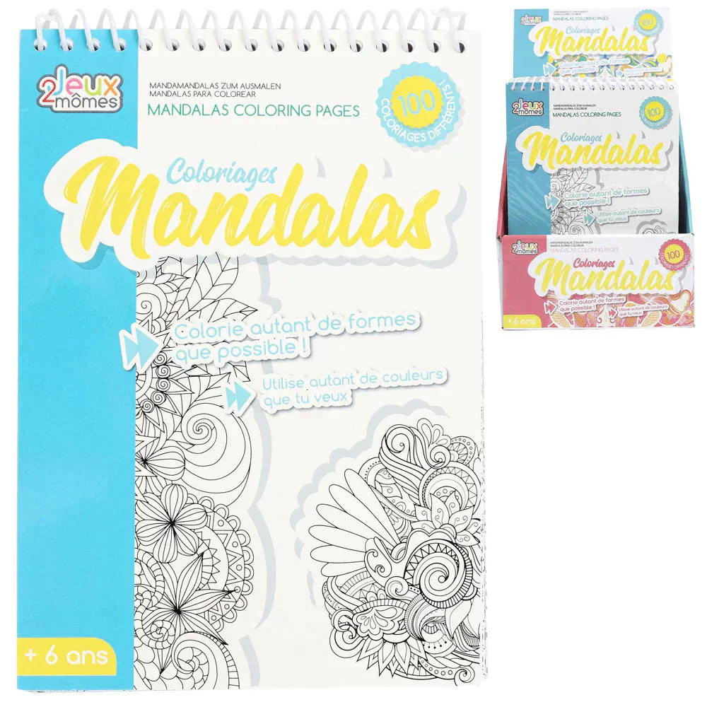 COLORFUN - OMAĽOVÁNKA MANDALA PRE DOSPELÝCH (100 STR.)