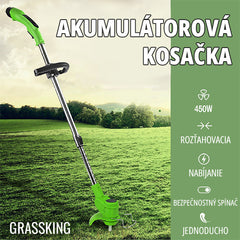 GRASSKING™ - AKUMULÁTOROVÁ KOSAČKA