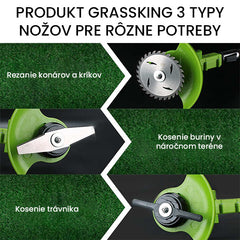 GRASSKING™ - AKUMULÁTOROVÁ KOSAČKA