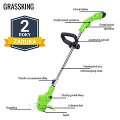 GRASSKING™ - AKUMULÁTOROVÁ KOSAČKA