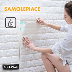 BRICKWALL® – 3D SAMOLEPIACE TAPETY (77 cm x 70 cm)