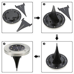 LIGHTSON® - LED SOLÁRNE LAMPY 1X